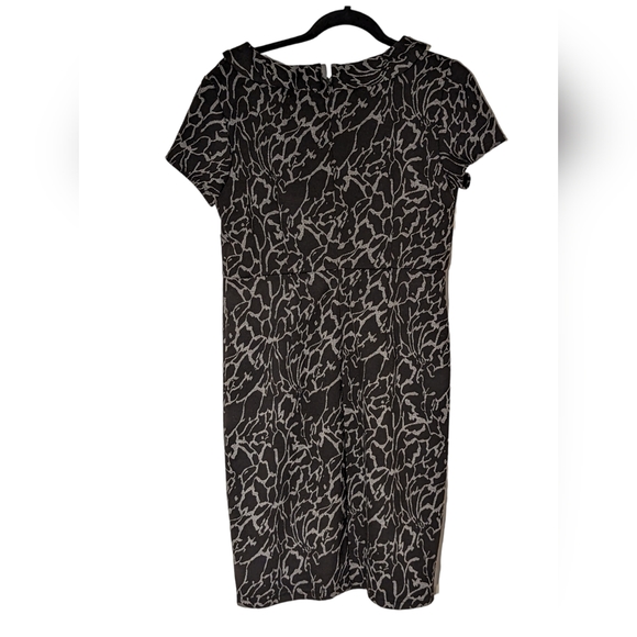 Bellisima black and grey pattern dress, size 8 - Picture 4 of 4